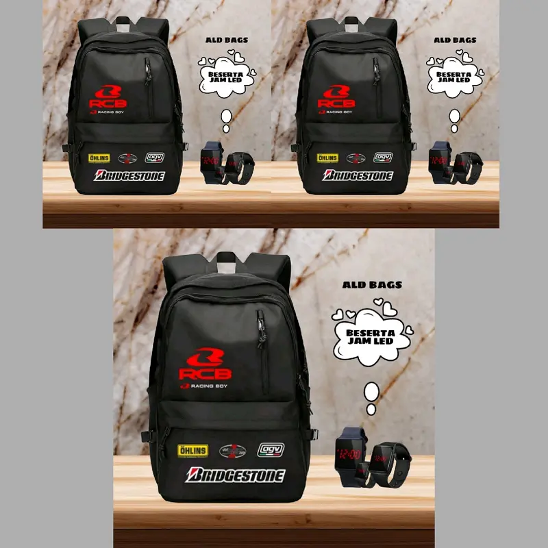 tas anak laki laki terbaru - tas motif racingg kekinian - ransel anak SD remaja kerenn Fashion 2