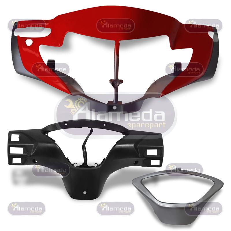 Batok Totok Depan Belakang Supra X 125 Lama 2005-2007 Warna Lengkap Hitam Merah Maroon Biru Silver 1