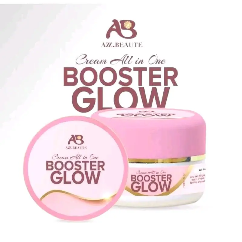 (RCB Cream All in One Formula Lama) Azz Beaute Booster Glow Whitening Krim Wajah Mencerahkan Memudarkan Flek Noda Hitam Bekas Jerawat Kusam Bruntusan Bopeng Perawatan Pencerah Memutihkan Pria Pelembab Wanita Berminyak