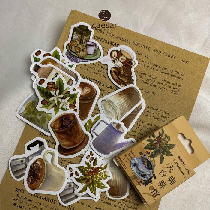 Gambar Coffee Deco Sticker Aesthetic Isi 46 Pcs - Caesar Media Pustaka dari Caesar Media Pustaka_NEW Kab. Klaten Tokopedia