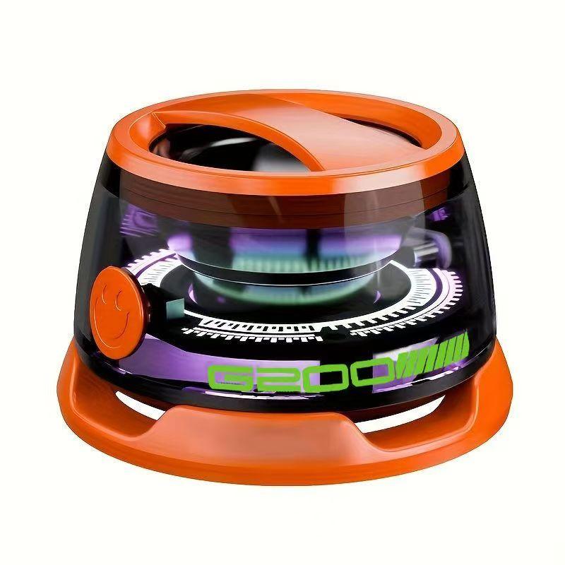 G200 Speaker Bluetooth Mini Magnetik RGB LED – Suara Besar, Bass Kuat, Portable Wireless untuk Gaming, Musik, Nonton Film, Outdoor