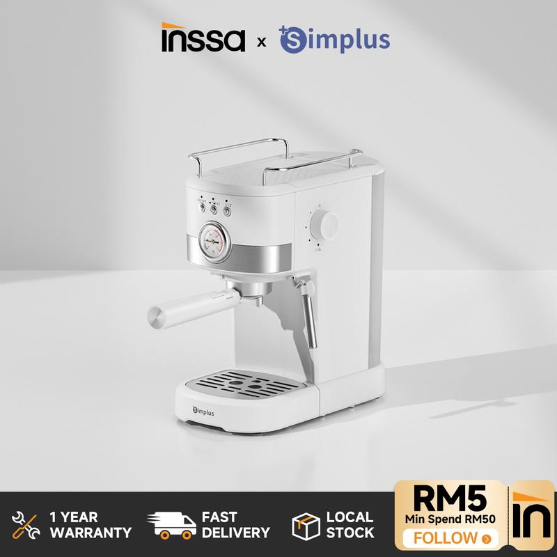 【NEW LAUNCH】Simplus Espresso Coffee Machine With Milk Frothe - TikTok ...
