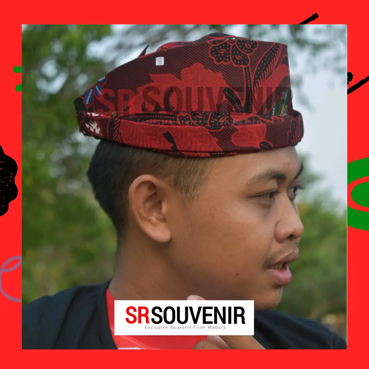 Tongkosan Madura | Tutup Kepala Khas Madura Headbands
