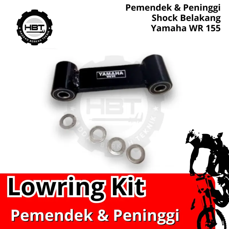 Lowring kit peninggi dan pemendek shock belakang yamaha wr155 Motorcycle 0