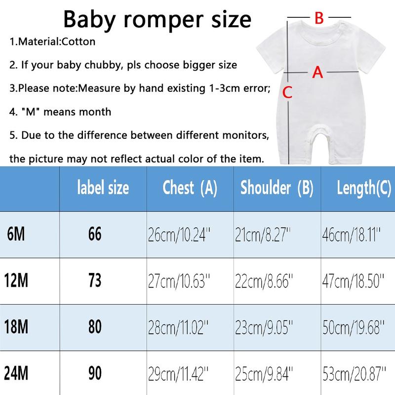 Bộ Đồ Áo Liền Quần Cotton Trắng Cho Trẻ Sơ Sinh, In Hình Vui Nhộn Eid Đầu Tiên Của Tôi, Thích Hợp Cho Trẻ Sơ Sinh Nam Và Nữ, Bộ Áo Liền Quần Ngắn Tay Ramadan 1