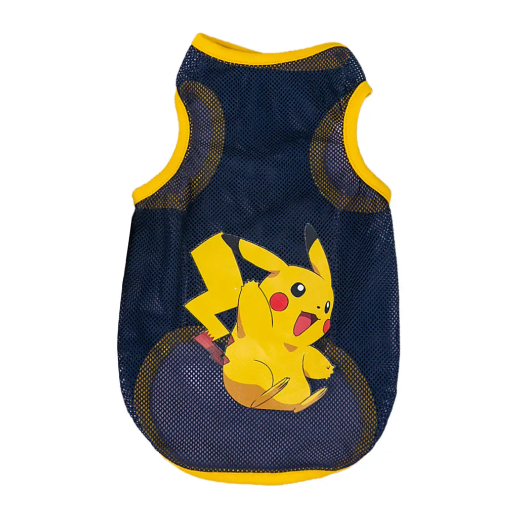 slolbut Pet Vest Breathable Eye-catching Puppy Garment Summer Cute Printed Pet Sunscreen Vest Clothing Daily Wear Washable