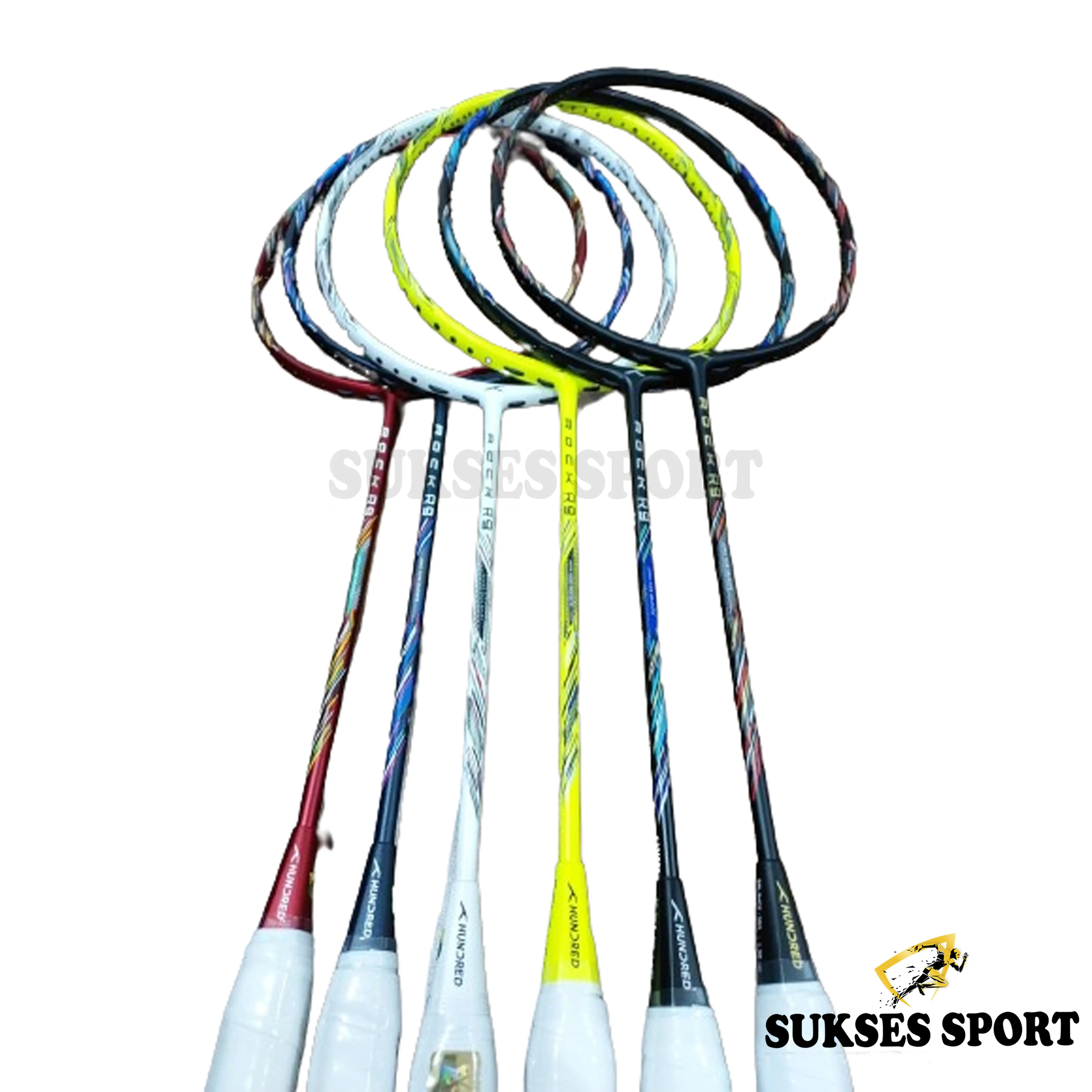 NEW RAKET BADMINTON HNDRD HUNDRED ROCK R9 FREE TAS DAN SENAR ORIGINAL