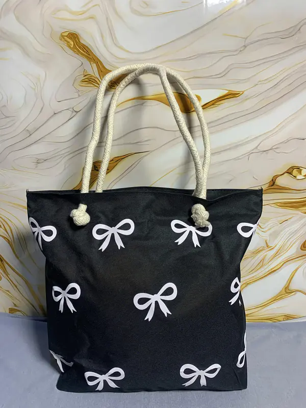 Tas Tote Multifungsi Terbaru dengan Tali Sumbu untuk Wanita - Totebag 4
