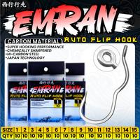 Gambar Kail Emran Auto Flip Hook Untuk Ikan Anti Karat Boncos Moncel - Auto Flip, 11 dari FISHINGIN Kab. Sukoharjo 1 Tokopedia