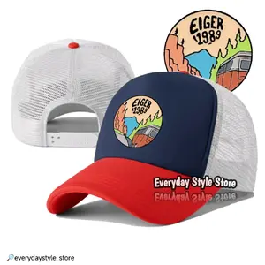 Topi Eig 1989 Jaring / Topi Trucker Fashion Outdoor / Topi Jala Pria Wanita