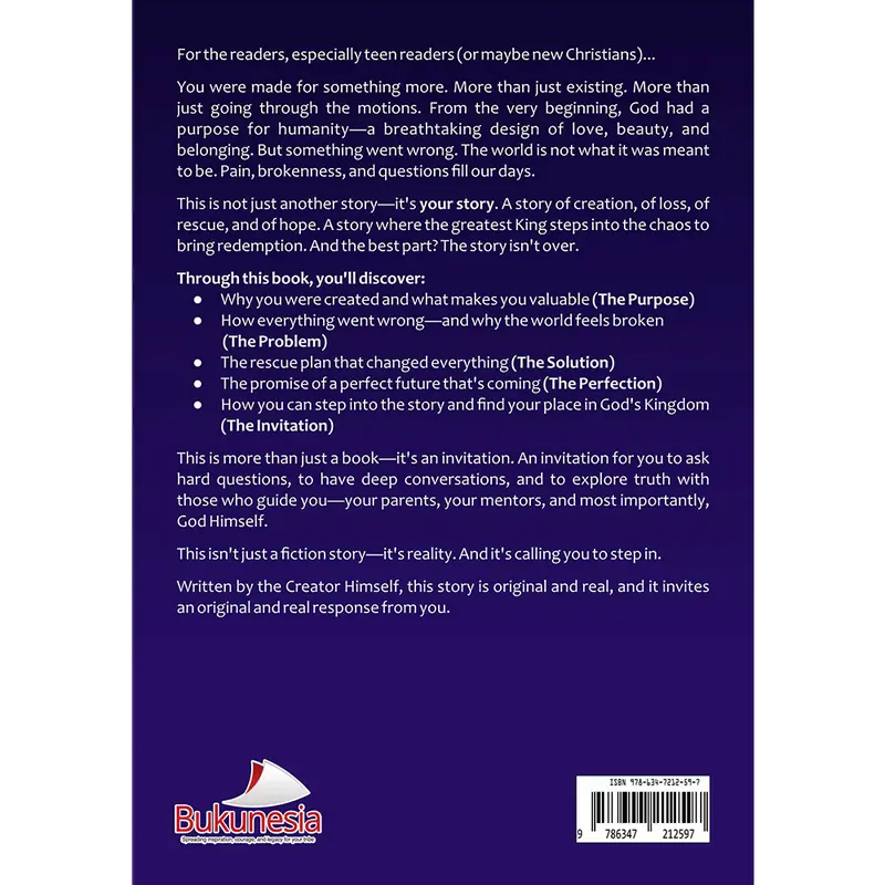 Bukunesia - The Greatest Story Ever Told: A Journey Through Creation, Fall, Redemption, And Restoration - Buku Non Fiksi