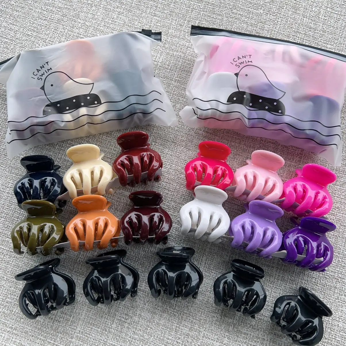￼6pcs jedai bangkok / jepit rambut jedai bangkok / jepit rambut wanita 5cm / jedai glossy 5 cm
