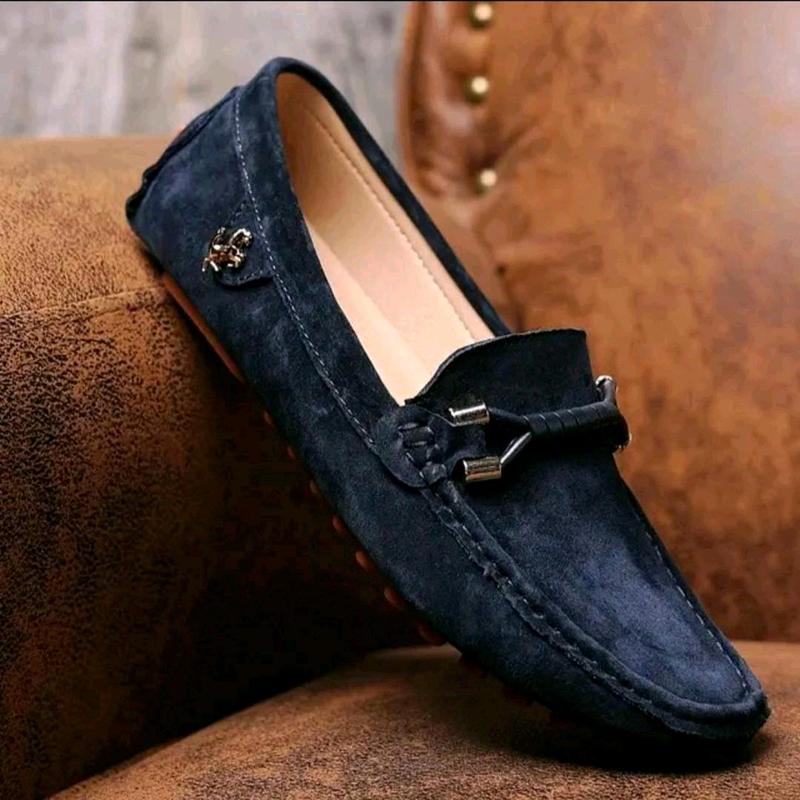 Sepatu Pria Sepatu Loafers Moccasins Formal Pria Sepatu Slip On Casual Pria Flat Shoes 4