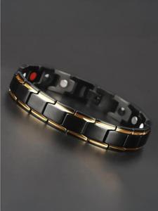 Pulsera magnética de cobre para curación energética para hombres y mujeres, pulsera para hombre, pulsera para hombre, regalo para él, regalo para pareja, accesorios de moda modernos, joyería de moda, pulsera para mujer, pulsera para hombre