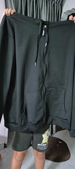 Product Review of XL-8XL Korean Basic Hooded Sweatshirt Men Plus Size Hoodie Simple Casual Loose Oversize Pullover Top from D**i 1
