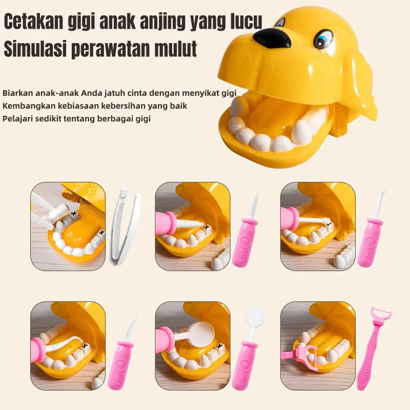 【24H】47/63/73Pcs Mainan Anak Doctor Koper Mainan Anak Anak Perempuan Dokter Dokteran Set Lengkap PlaySet Mainan Edukasi Kids Toy mainana  nakperempuan 2