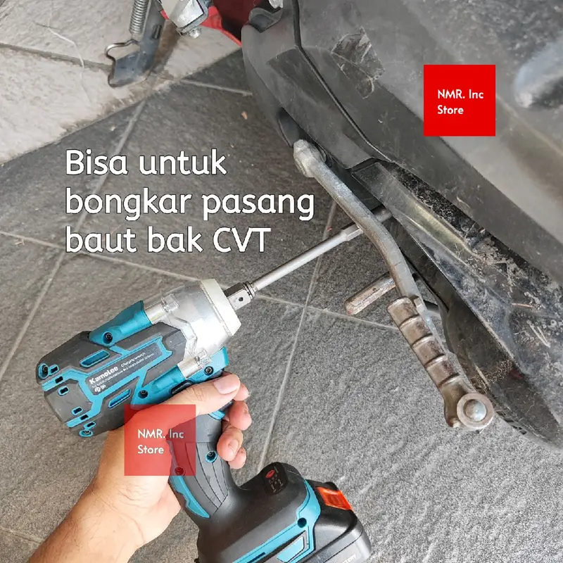 Adaptor Socket Mata Kunci Shock Format Hexagonal Ukuran 8 10 12 mm Panjang 150mm Extended, Bisa Untuk Buka Bak CVT Motor Matic. 1