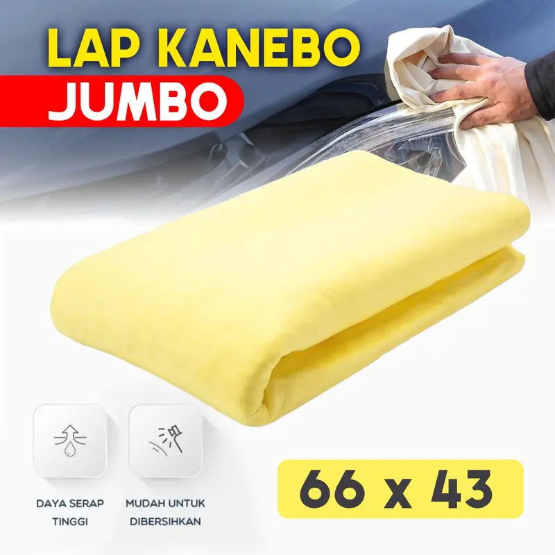 Kain Lap Jumbo Ukuran 66x43 Bahan Tebal Serat - Jumbo Kain Lap Serat Tinggi Jumbo Tebal Dan Lebar Cleaning 1