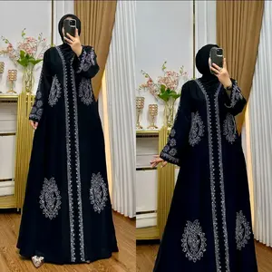 SET GAMIS CITRA ABAYA KHASMIR FREE HIJAB (PASHMINA) REALPICT // BISA COD