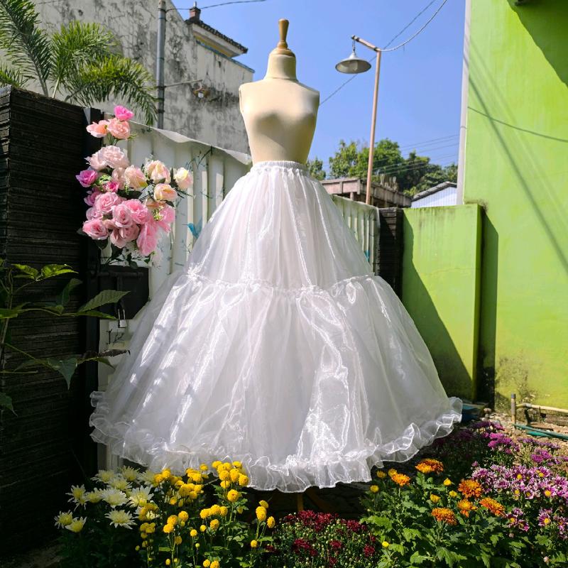 [ YUKA SHOPPU ] READY PREMIUM Lolita Petticoat / rok tutu / pengembang rok 8
