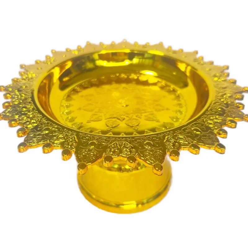 Good Quality Thai Style Offering Plate (Big Size)