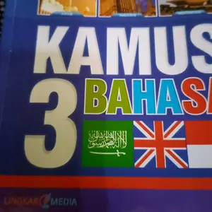 Kamus 3 Bahasa Bergambar Disertai Percakapan 3 Bahasa Arab Inggris Indonesia Full Colour - Lingkar Media