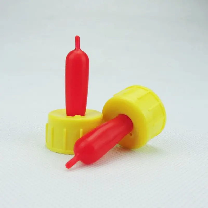Dot kambing merah kuning dot cempe praktis untuk hewan ternak baru lahir DELLO 2