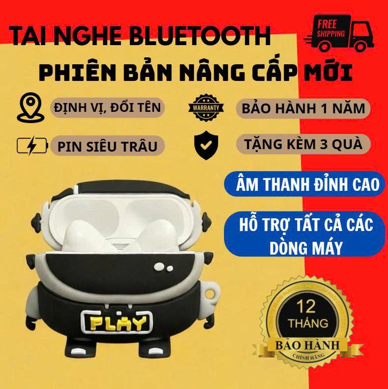 [ Siêu Sale A19 Pro Hàng Xịn ] Tai Nghe Bluetooth A19 Pro Bản Nâng Cấp Hỗ Trợ Mọi Dòng Máy Hỗ Trợ Định Vị Đổi Tên, Chống Ồn Chủ Động mã 55B