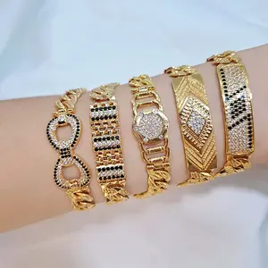 perhiasanmodern gelang sisik naga plat permata  jewelry