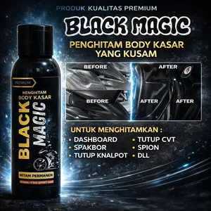 Black Magic Penghitam Body Kasar - Penghitam Body Motor dan Mobil by GLOSSKINS penghitam  kendaraan penghitam motor Car Kendaraan Paint