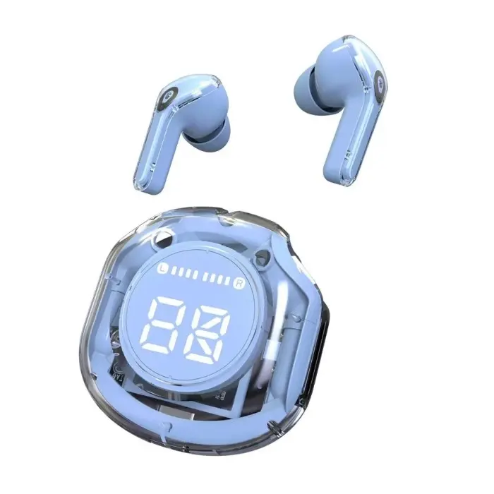 SHOWBITZ TWS A39 ULTRAPODS PRO Headset Bluetooth Transparan HifiLed Di Hijau Headphone Merah Earbuds Peredam tws   tws  j187 Earphone Bass