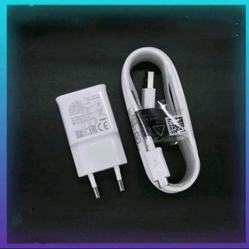 [PROMO] CHARGER SAMSUN9 MICRO USB FAST CHARGING A10 A10s  Kabel Putih Adaptor 2