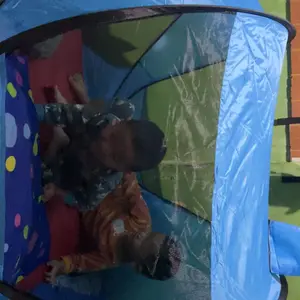 Tenda Anak Karakter Hewan Otomatis Motif Binatang Lucu & Menarik Bahan Poliester Ukuran 182cm x 96cm x 82cm Bonus Tas Lipat Ideal untuk 2-4 Anak Cocok untuk Camping di Dalam & Luar Ruangan