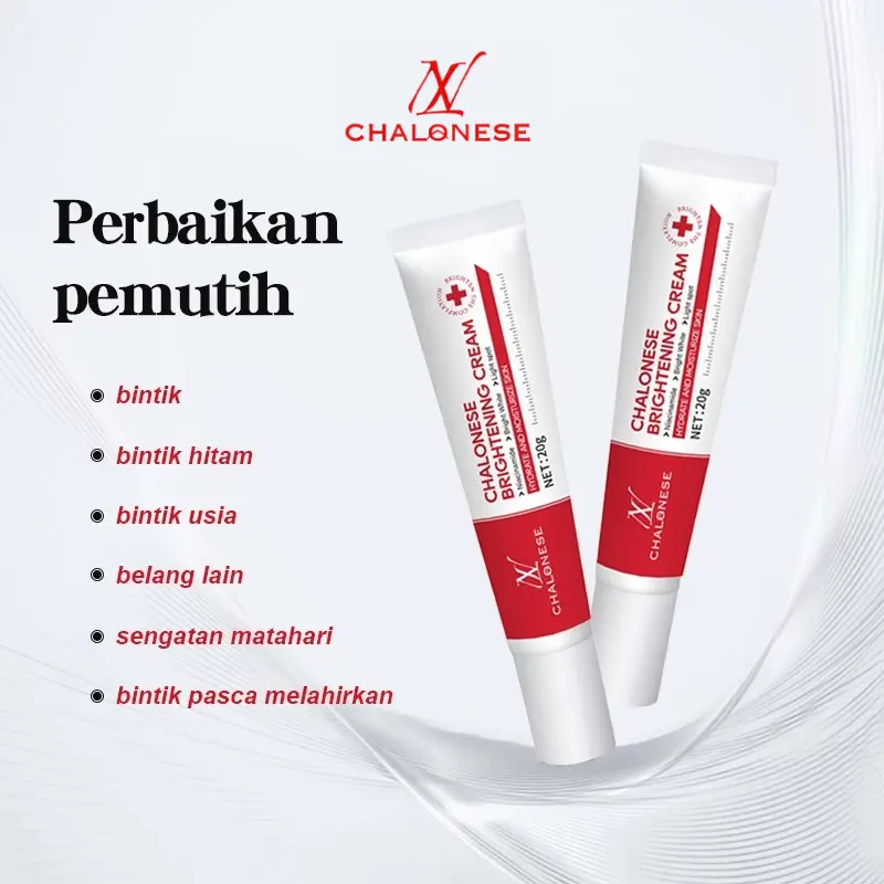 CHALONESE BRIGHTENING CREAM WAJAH PENGHILANG FLEK HITAM BPOM Pencerah Pelembab Perawatan Acid Moisturizer