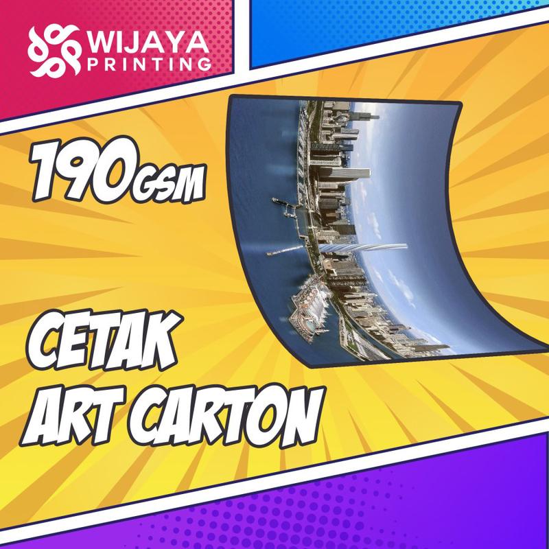 Print Art Cartoon 190gsm A3+, Print A3+, Cetak Art Carton 0