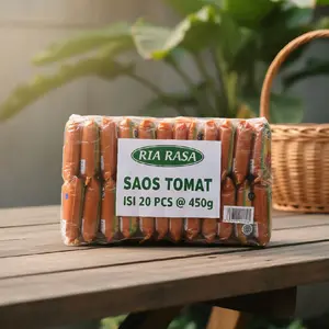 Saos Tomat 1 Ball Isi 20pcs 450gr Cocok untuk Berbagai Masakan Tambahkan ke Hidangan Anda untuk Rasa Lezat