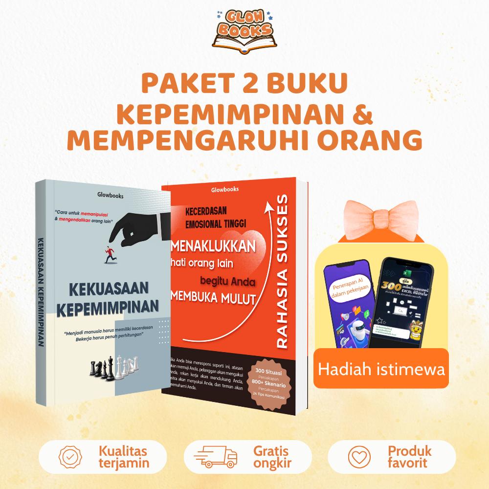 Paket 2 Buku - Kekuasaan Kepemimpinan - Menaklukkan Hati Orang Lain Begitu Anda Membuka Mulut - Bear Book - TID6-10 Paket 2 Buku - Kekuasaan Kepemimpinan - Menaklukkan Hati Orang Lain Begitu Anda Membuka Mulut - Bear Book - TID6-10