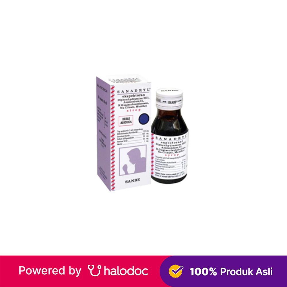 Sanadryl Expectorant Sirup 60 ml
