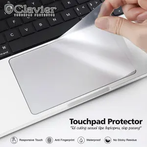 Pelindung Protector Touchpad Cuttingan Siap Tempel Garskin Trackpad Laptop MacBook Bening Transparan