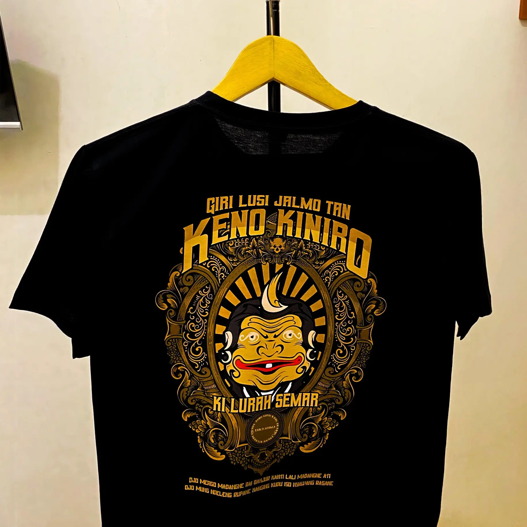 Kaos Semar Terbaru / Kaos Jawa Keren / Kaos Wayang Kulit / Kaos Panca wangsa