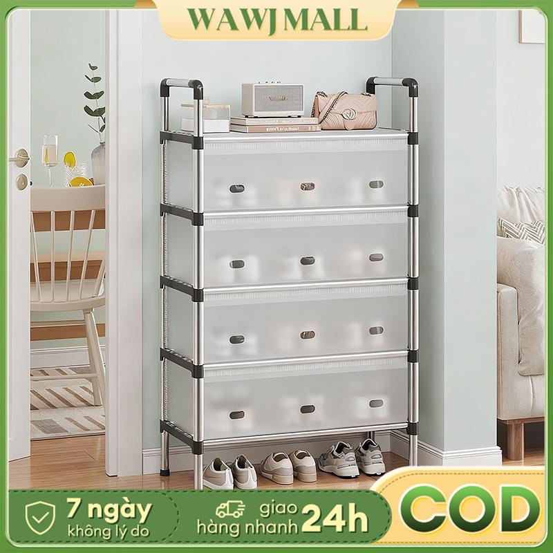  Kệ Inox 4 5 Tầng Có Vách Ngăn Chắn Bụi 3 CHIỀU Giá Inox  Giày Dép 5 Tầng Có Nắp Đậy Tủ Giày Thế Hệ Mới Kitchen đựng đồ sơ sinh kệ giày dép kegi ay4 kệ kệ  để 