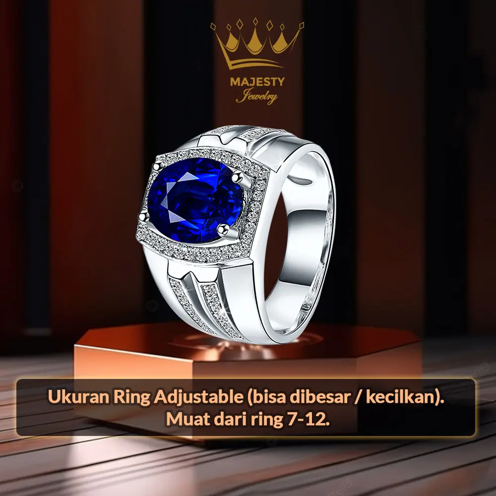 Athan Ring Bisa COD & Bisa Gratis Ongkir Cincin pria eksklusif nyaman dipakai anti luntur desain mewah eksklusif bonus kotak