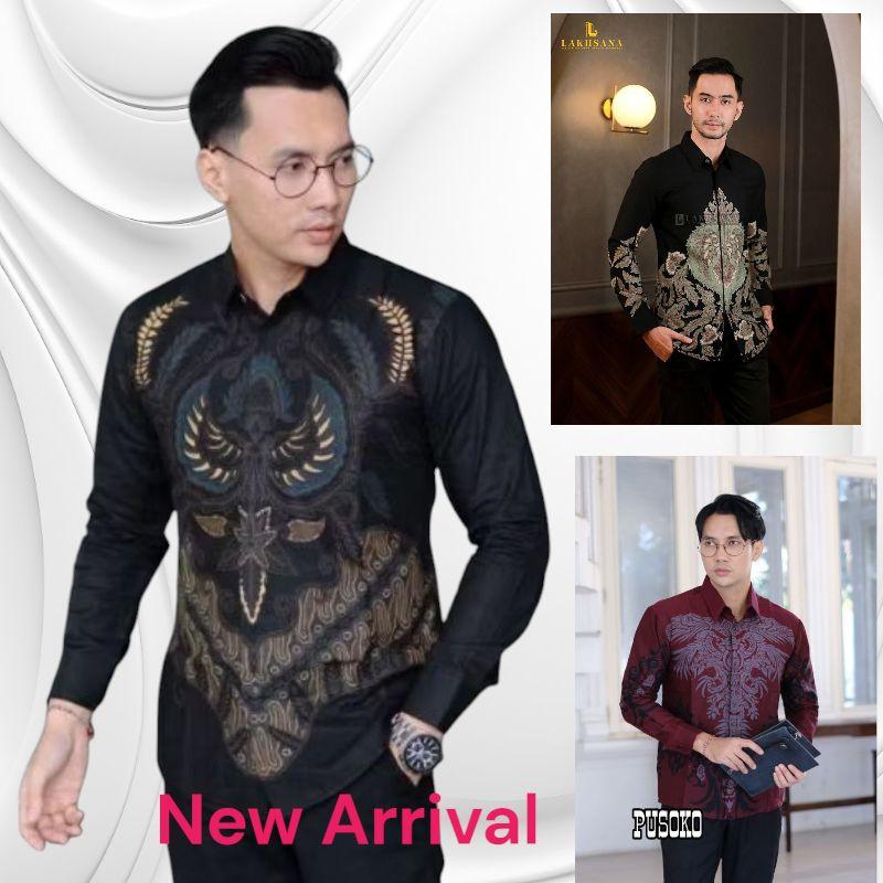 Product Introduction of Baju batik keren pria dewasa kemeja batik pria lengan panjang 28