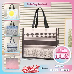 Totebag Wanita - Tas Belanja - Tas Spunbond - Tas Jinjing - Totebag - Tas Jinjing Wanita - Tas Hampers - Tas Murah - Tas Souvenir - Tas Lipat - Goodie Bag - Paperbag - Kantong Belanja - Souvenir - Tas kado - Tas Wanita - Spunbond - Kantong Belanja - Tas