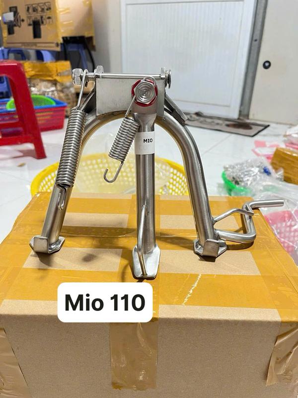 PPhụ tùng Phụ kiện combo chống đứng chống nghiêng Inox 304 salaya cho mọi loại xe tặng đầy đủ phụ kiện