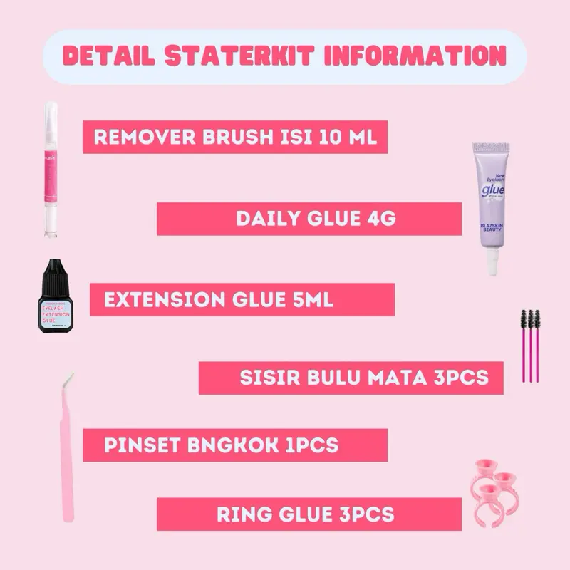 PAKET BULU MATA EXTENSION [PRETTYFULL] 7