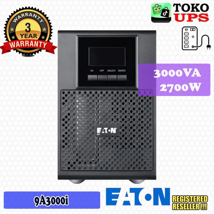 Gambar UPS  Eaton 9A3000i 3000VA 2700W Tower LCD USB Software - Bubble dari TokoUPS Kota Administrasi Jakarta Pusat Tokopedia