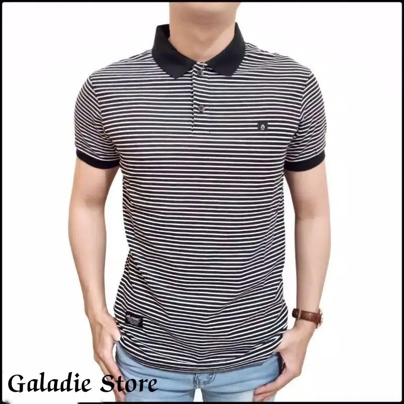 Kaos kerah alaric original terbaru/ kerah alaric premium/kerah alaric limited edition Katun Polo Pria Polos Baju Panjang