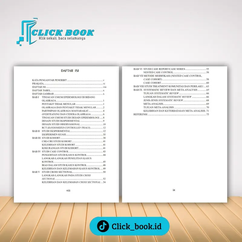0079 Buku Epidemiologi Olahraga: Penerapan Epidemiologi Dalam Penelitian Olahraga 1