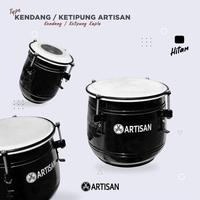 Gambar ARTISAN Kendang / Ketipung Koplo Bahan Kayu Mahoni - Hitam, Promo dari Artisan Guitar Indonesia Kab. Sukoharjo 5 Tokopedia